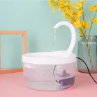 Автоматическая подача воды, интеллектуальный питьевой фонтан для кошек, питьевая вода для кошек с ночным светильник щением, чаша для собак