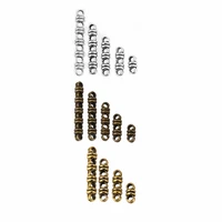 20pcs 23 456 holes separator spacer bar connectors for 3mm leater jewelry diy making findings