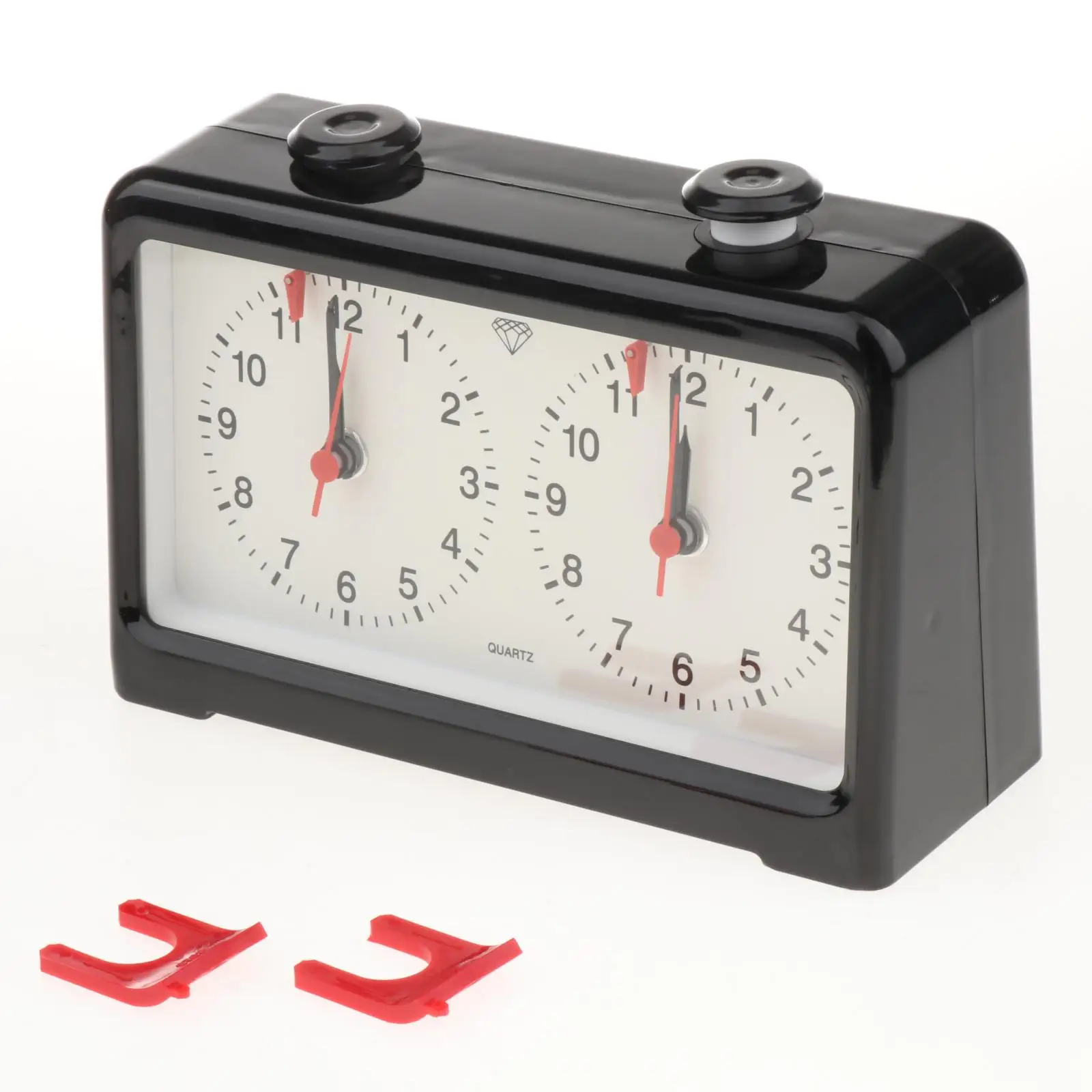 

Professional Analog Chess Clock for Chess Game Count Up Down Timer Home Decor