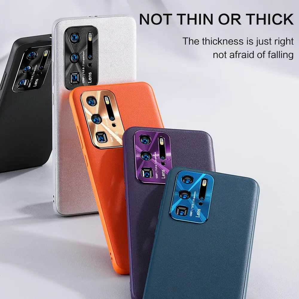 SmartDevil Оригинальный чехол из искусственной кожи для Huawei P40 P40Pro защита от падения