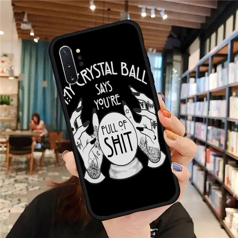 

Halloween Magic Crystal Ball Phone Cases For Samsung A50 A51 A71 A20E A20S S10 S20 S21 S30 Plus ultra 5G M11 funda cover