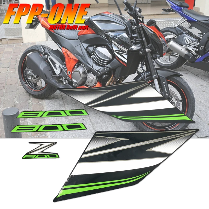 Для KAWASAKI Z800 2013 аксессуары для мотоциклов Запчасти обтекатель корпус топливный бак Наклейка