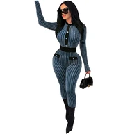 womens fashion button cardigan printed jumpsuit functional bodysuit long sleeve buttoned playsuits