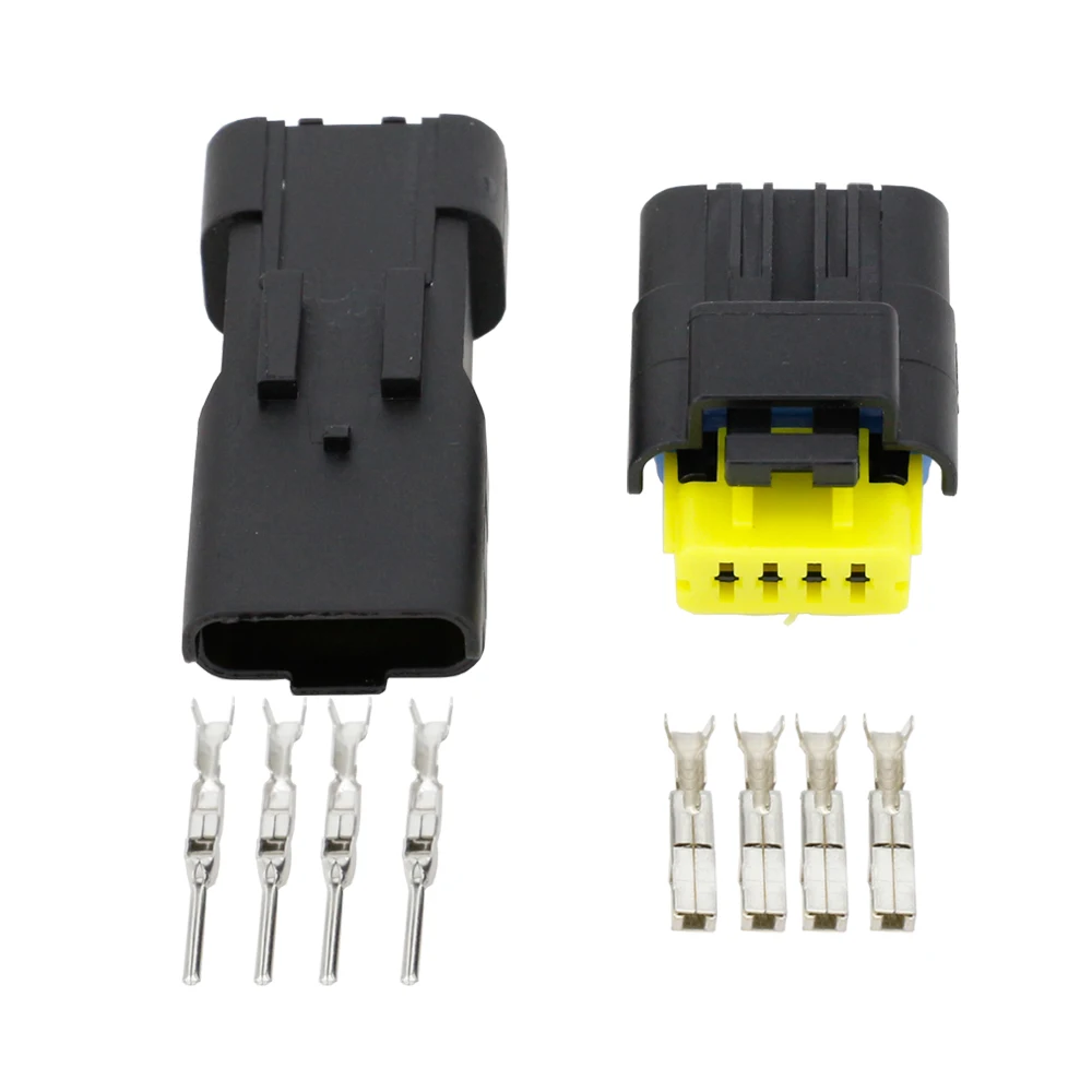 5 комплектов 4 контакта фонарь с внутренним и наружсветильник разъемами |