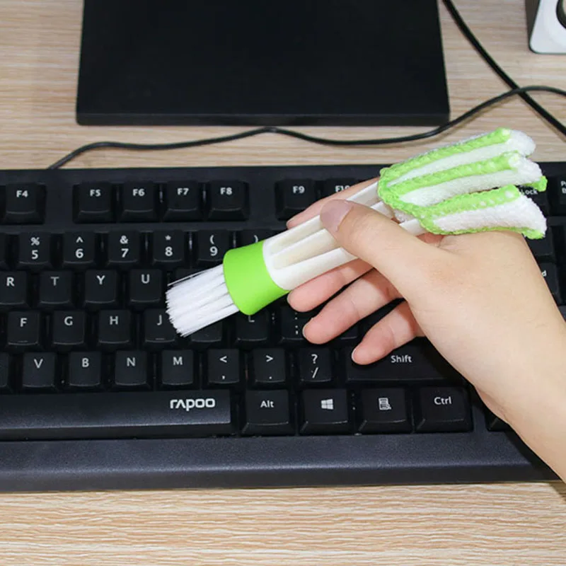 Щетка для очистки вентиляционного отверстия Чистящая машины 2 в 1 мягкая щетка