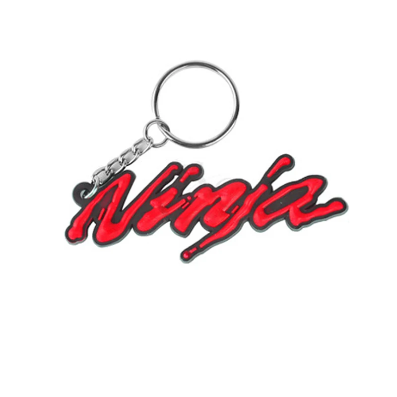 Аксессуары для мотоцикла 3D резиновый брелок ключей модели KAWASAKI NINJA Harley |