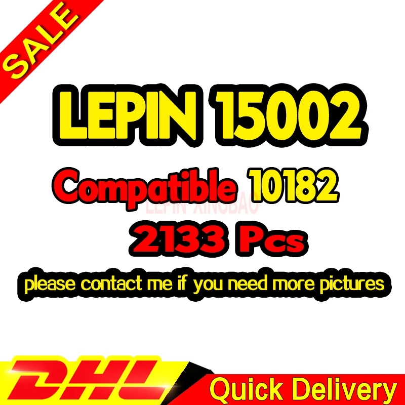 LP 15002 кафе на углу 15019 4002 шт городская Модель "улица" строительные блоки наборы