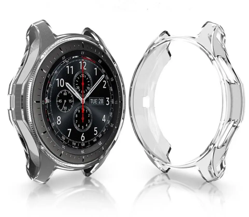 Мягкий защитный из ТПУ чехол Frontier galaxy watch 46 мм 42 мм защитный чехол-бампер для samsung gear S3