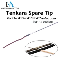 maximumcatch 9101112ft13ft triple zoom tenkara fly fishing rod 73 action tenkara rod spare tip first section