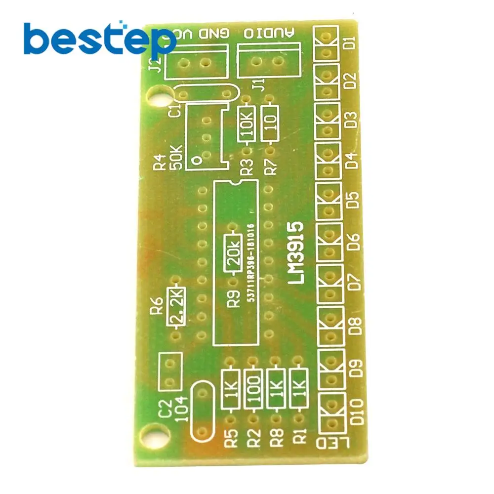 DC 9 V 12 аудио индикатор набор электронный DIY комплект LM3915 уровня звука
