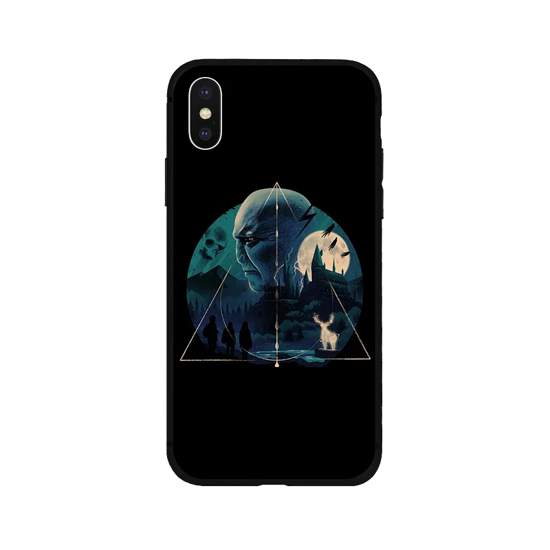 Magic school Gryffindor мягкий силиконовый черный чехол для телефона iPhone11 pro 5 5S se 6 6s 7 8 plus X Xs XR max