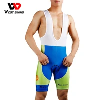 west biking cycling bib shorts bicycle bibs for men riding shorts padded tights pants 4d padded compression shorts pants xs 5xl