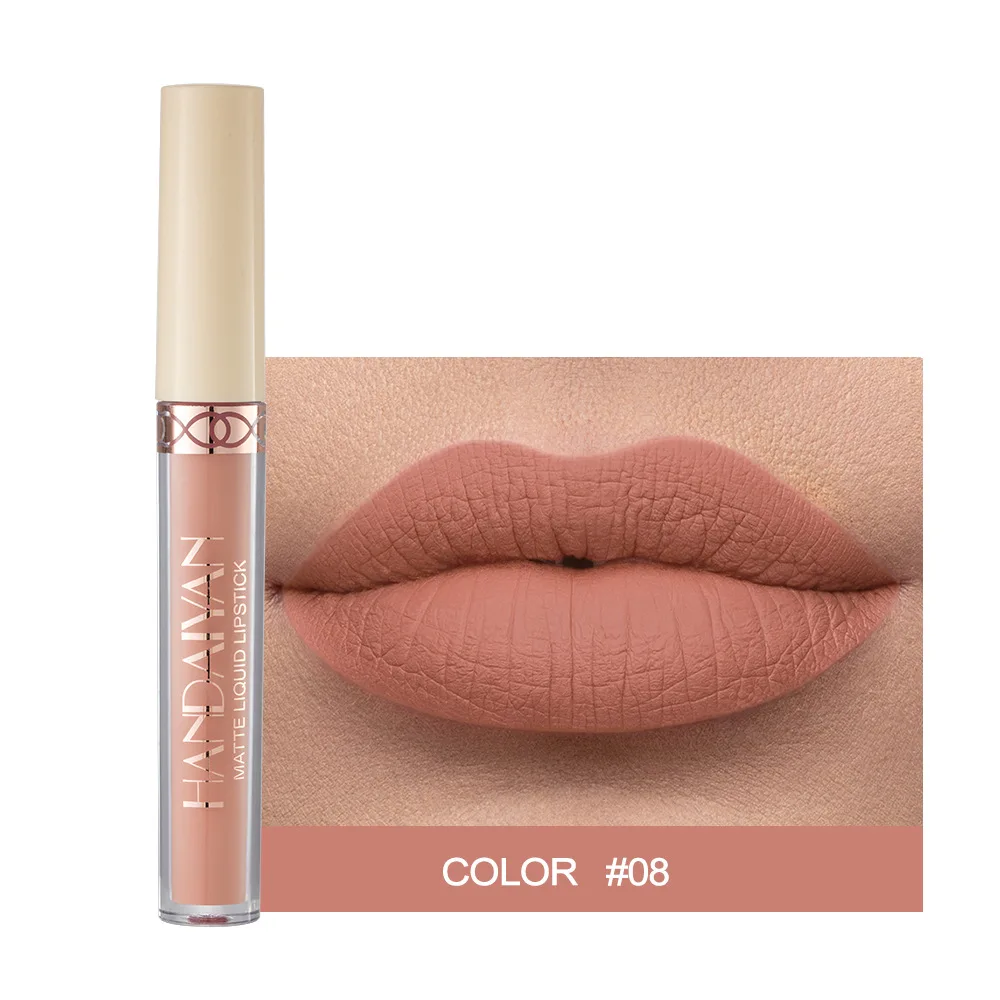 

Matte Velvet 12 Color Lip Gloss Liquid Lipstick Lip Glaze Makeup nude lipstick makeup wholesale lipstick matte make up