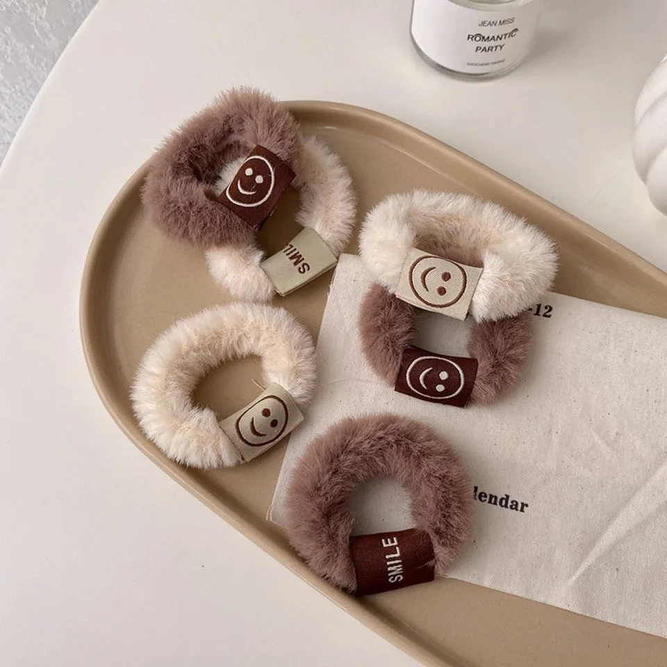 

2 шт., красочные эластичные резинки для волос в Корейском стиле