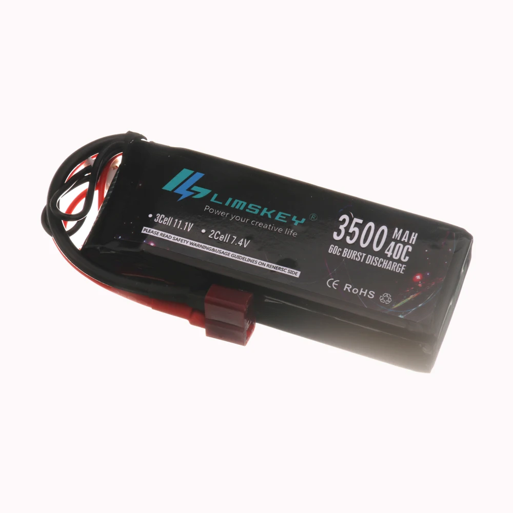 Аккумулятор 7 4 В для автомобиля Wltoys 144001 Модернизированный аккумулятор 2s 3500 мАч Lipo