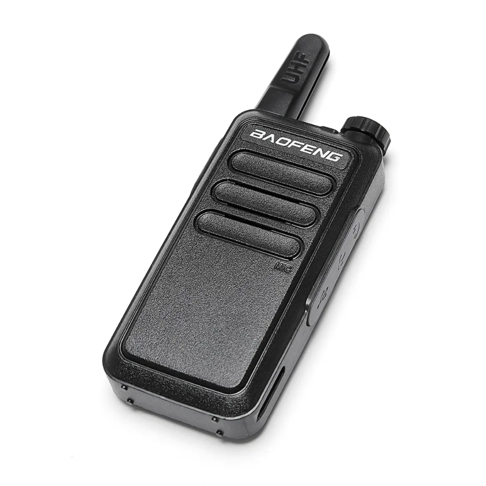 2 шт. Baofeng BF-C9 портативное радио мини-рация 400-470 МГц UHF VOX usb зарядка портативный двухсторонний Ham Радио коммуникатор