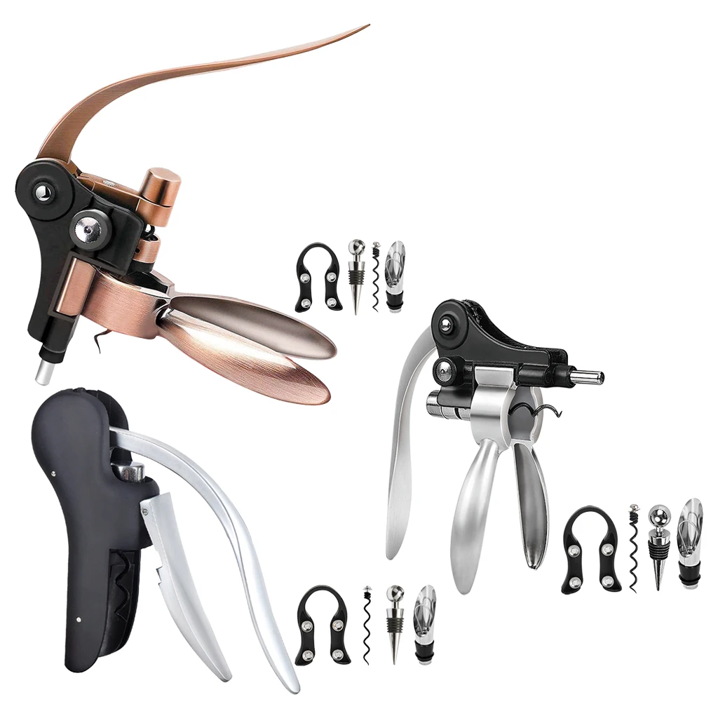 

Wine Opener Set Handheld Household Bar Corkscrew Multifunctional Wine Openers Tool Kit