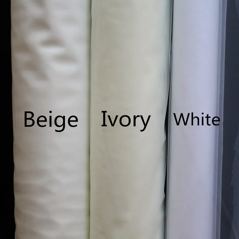 Элегантные свадебные аксессуары 3 метра многослойная свадебная вуаль белая