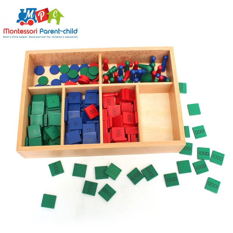 

NEW Baby Toy Montessori Stamp Game Math for Early Childhood Education Preschool Training Kids Toys