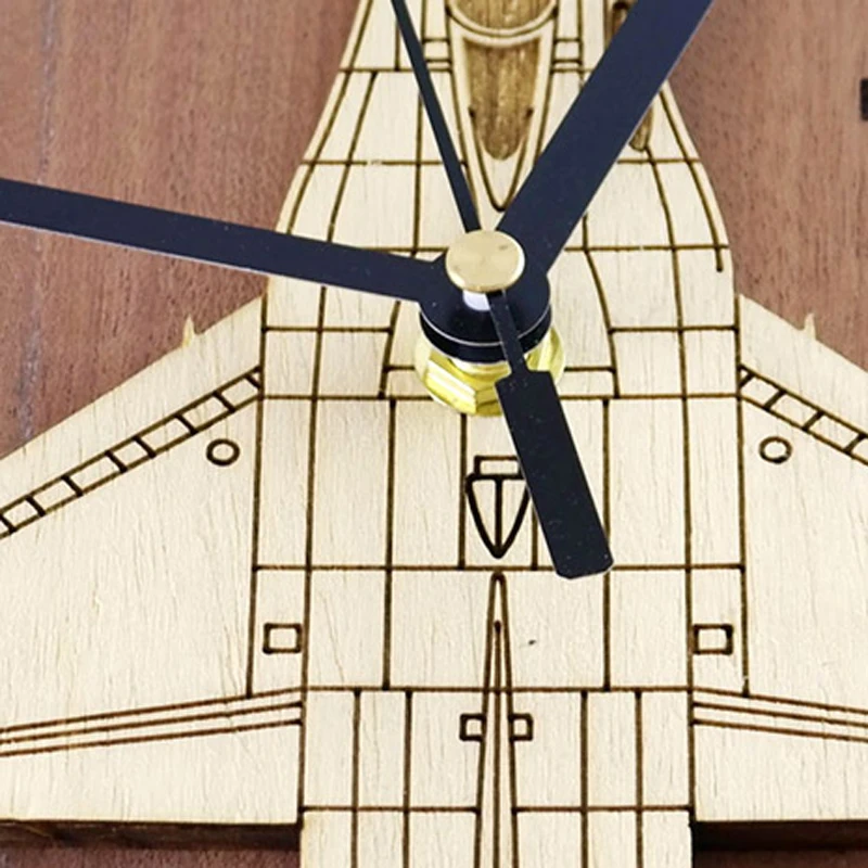 Деревянные настенные часы современный дизайн 3D декоративные деревянные полые