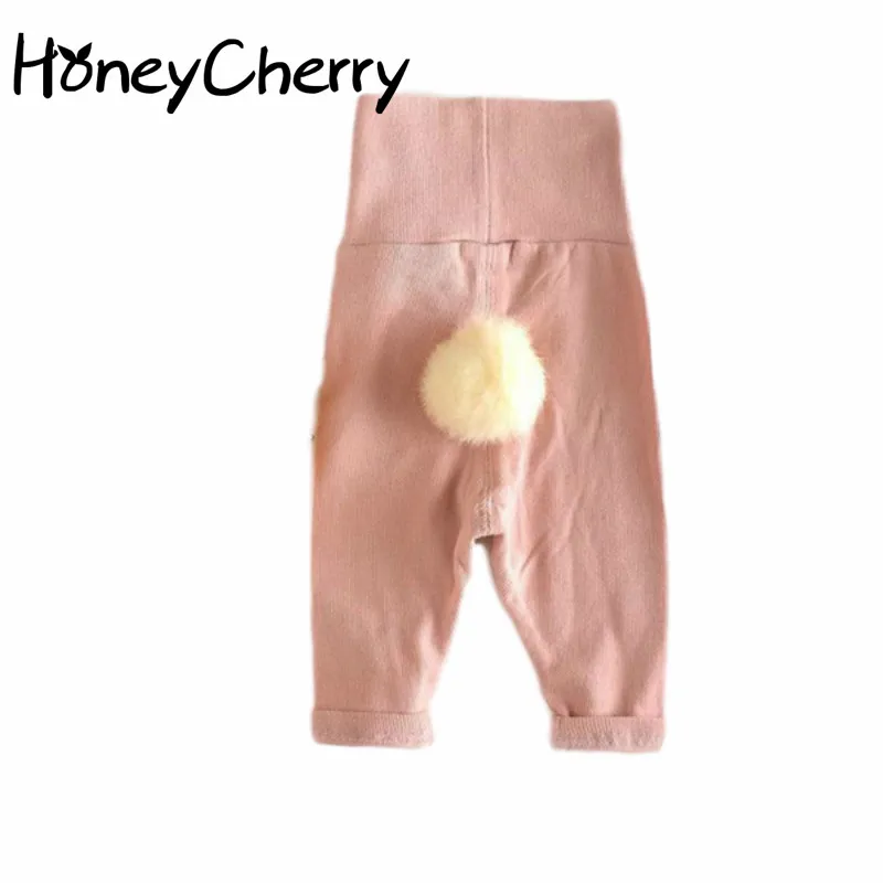 

Trousers Of Children 0-1-2 Years Old Baby Cute Hair Ball Leggings Winter Boys Trousers(Stock products)