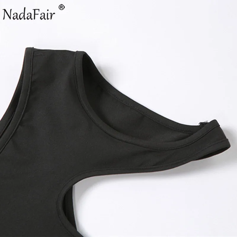 

Nadafair Summer Sportwear Two Piece Set Outfits 2021 Crop Tops And Biker Shorts Suit Solid Skinny Tracksuit Women Shorts Sets