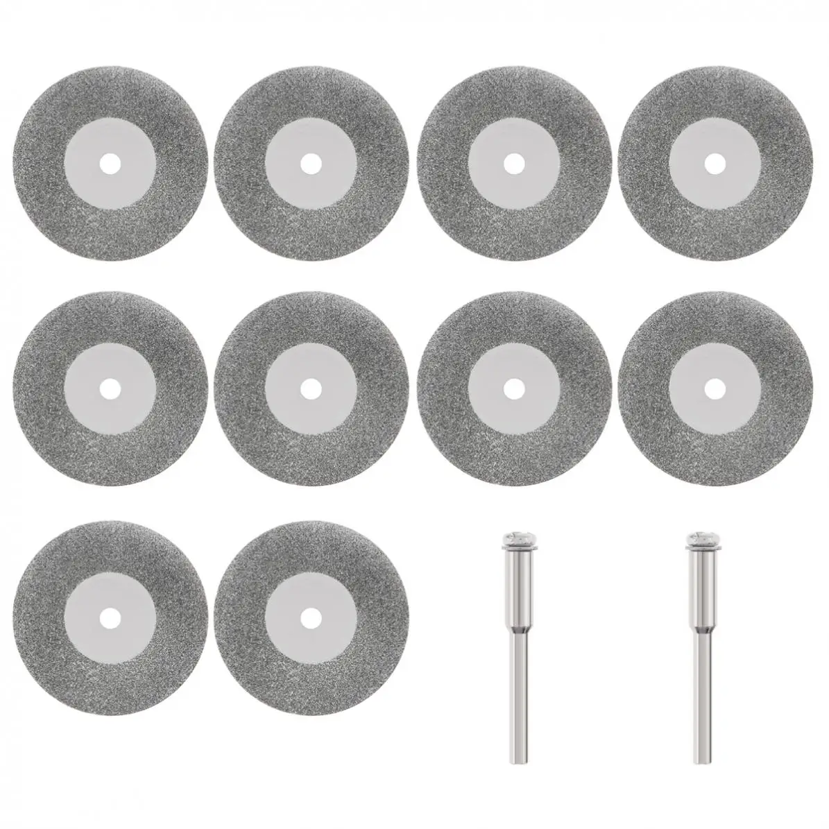 10 шт./лот 30 мм мини алмазные режущие диски с соединительным хвостовиком и сумкой