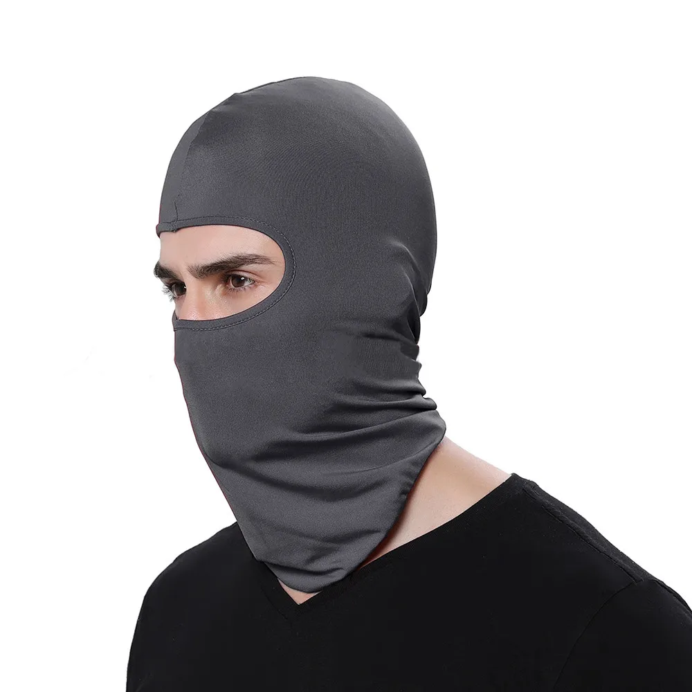 

Cold Winter Full Face Mask Fleece Head Neck Warmer Thermal Cycling Balaclava Sport Ski Bicycle Snowboard Black Scarf Men Women