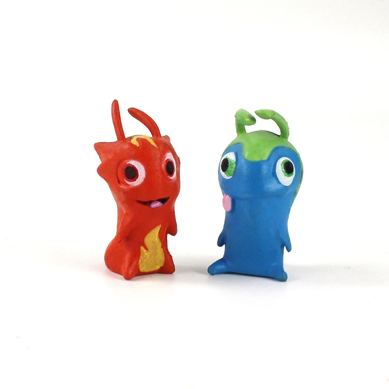 8 шт./компл. Мультяшные аниме экшн-фигурки игрушки Mini Slugterra Аниме фигурки куклы для