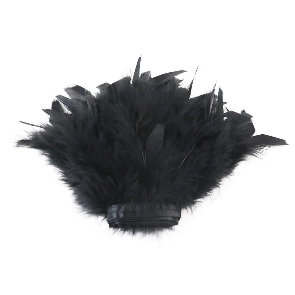 

Natural Marabou Turkey Feathers Trim Clothing Sewing Accessory 4-6 Inch Feather Wedding Dress Table Centerpieces Lamp Decoration