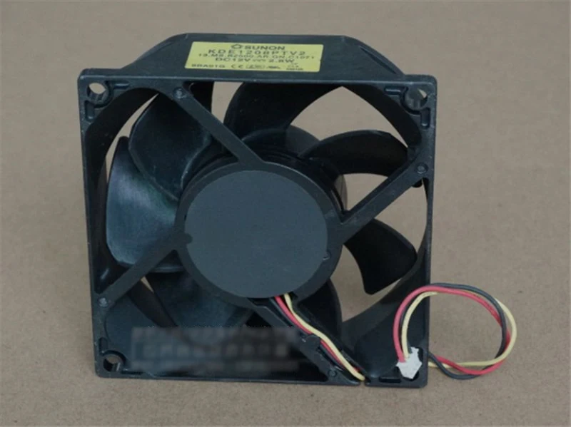 Оптом и продажи Оригинальные SUNON KDE1208PTV2 13.MS. B2500.AR.GN DC12V 2 8 Вт 80x80x25MM сигнализация
