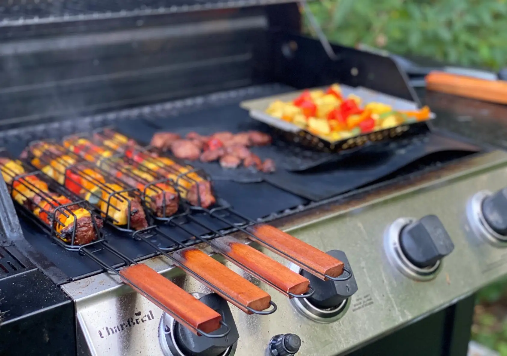 2 шт. квадратные корзины для барбекю и гриля |