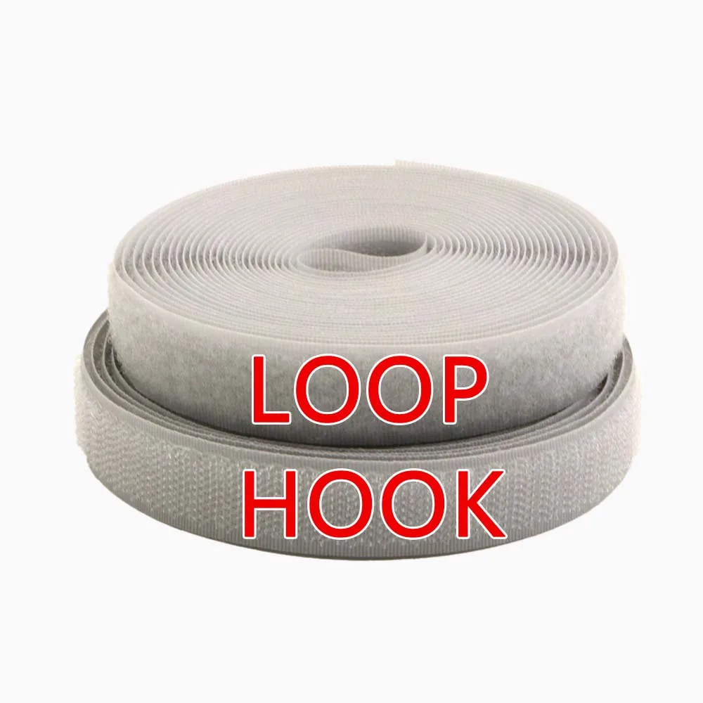 5 м/пара Нескользящие застежки-липучки для крючков 20 мм | Дом и сад