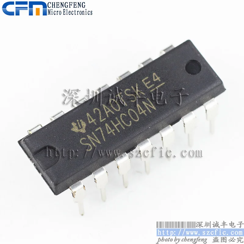 10 шт. SN74HC04N DIP