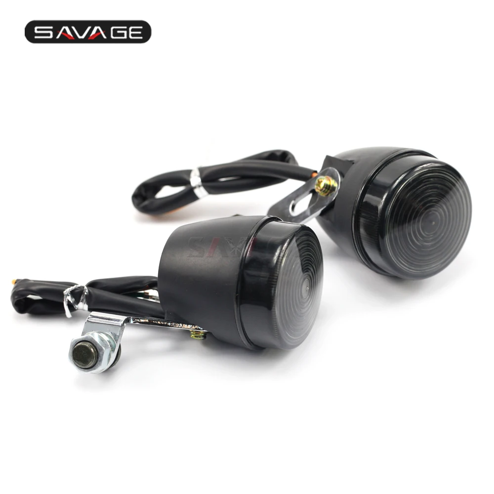 Указатели поворота для HONDA XR 650 L 2017 Cafe Racer светосветильник индикатор 250 1996 передняя