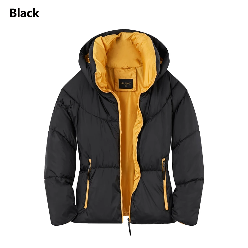 

2021 Women Winter Coat Long Sleeve Hooded Collar Women Pure Color Warm Down Jacket Coa Casaco Feminino Cotton Thick Coat