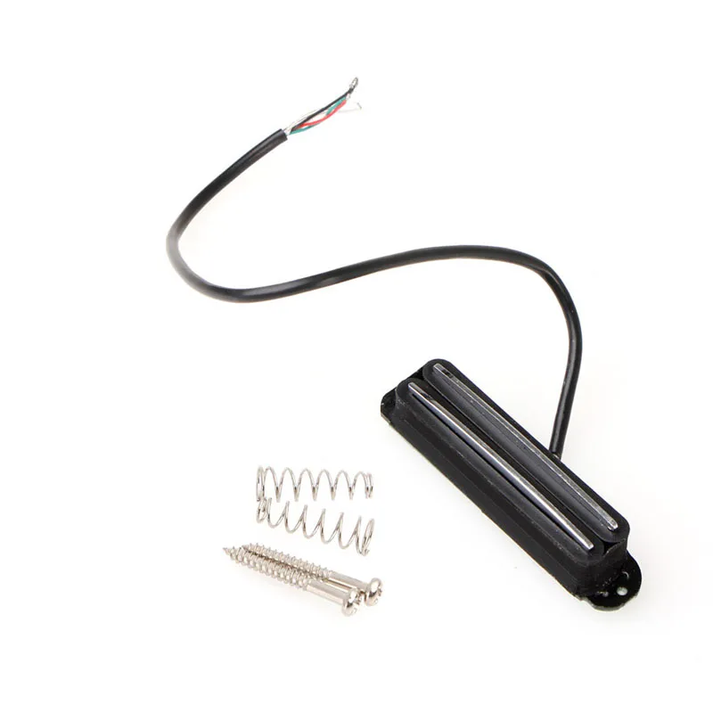 1 шт. гитары Запчасти Электрогитары шеи Пикап двойной кронштейн для крепления