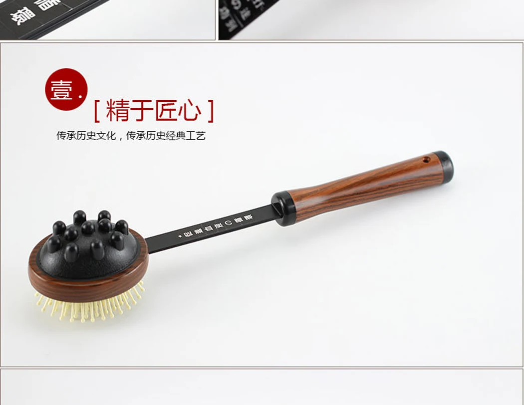 

Body Back Head Knock Scratcher Relaxing Plastic Wood Massage Hammer Relieve Pressure Hammer Knock massager
