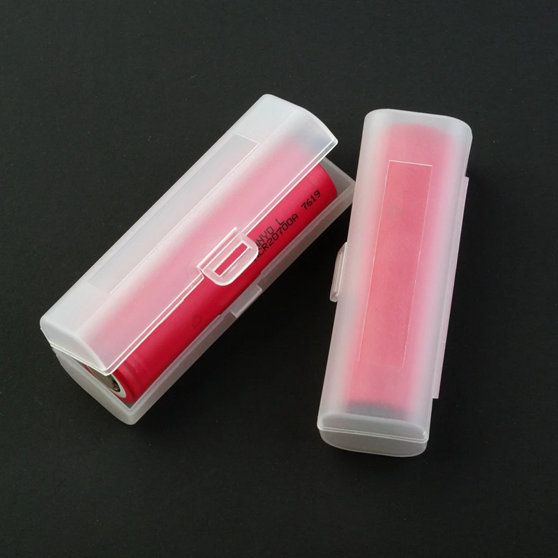 للبيع 300 قطعة/الوحدة البلاستيك واحد 20700 21700 صندوق بطارية حاوية حاوية مقاوم للماء 1x20700 21700 بطاريات حامل صندوق تخزين