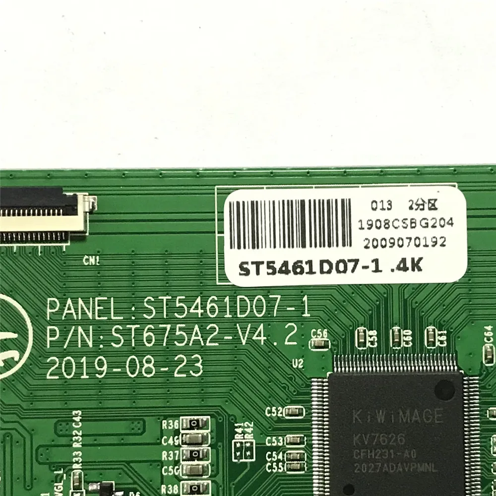 ST5461D07-1 4K T-Con плата для ТВ дисплей оборудование T Con доска оригинальная запасная Tcon