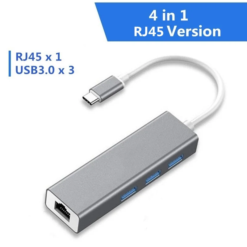 RJ45 version USB разветвитель DEX type C на 4K HDMI концентратор USB 3,0 2,0 высокоскоростной для samsung Galaxy S8 S9 S10 Plus Note 8 9 10 Pro переключатель USB-C концентратор - Цвет: RJ45 version