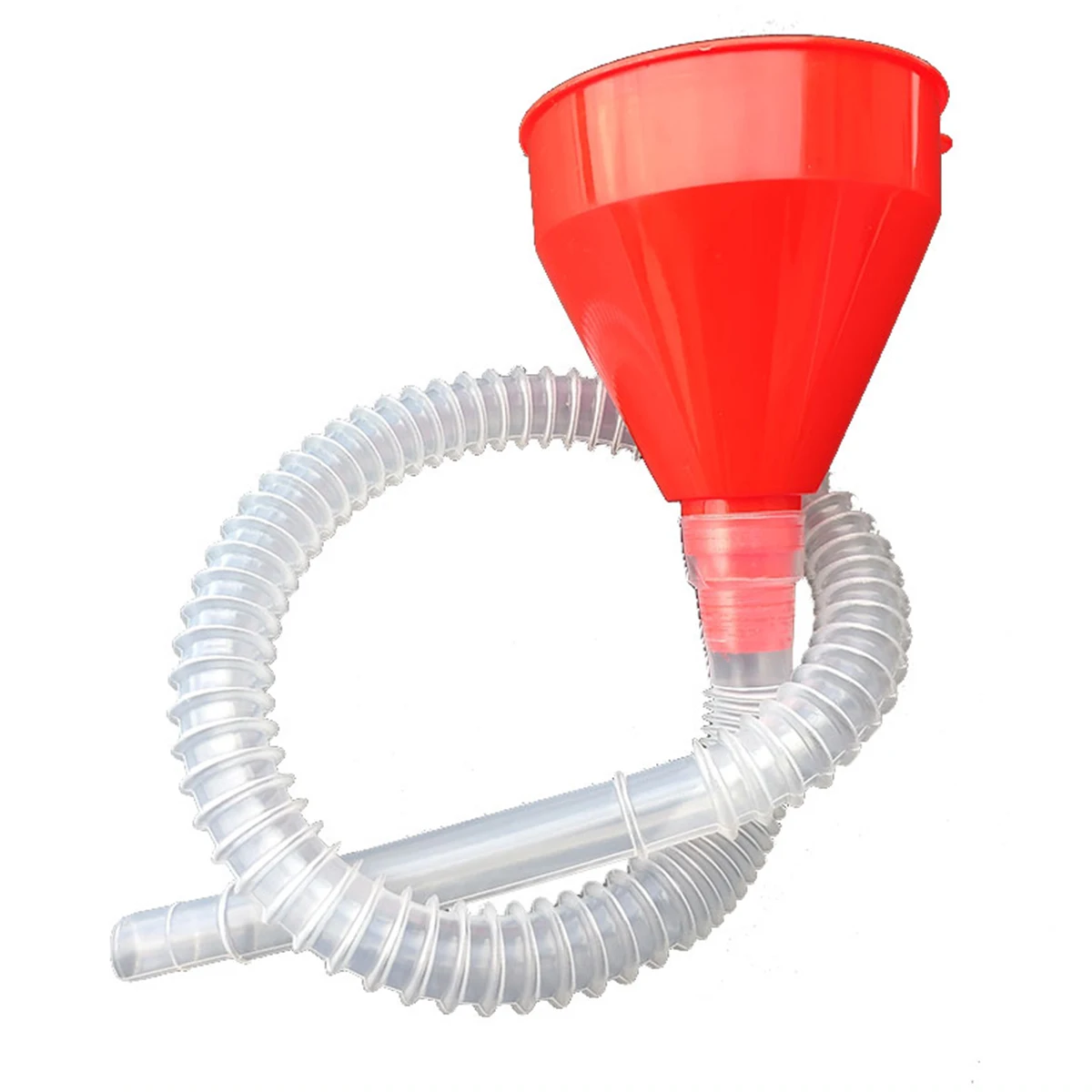 Пластиковая наполнительная Воронка для автомобиля мотоцикла с красным носиком