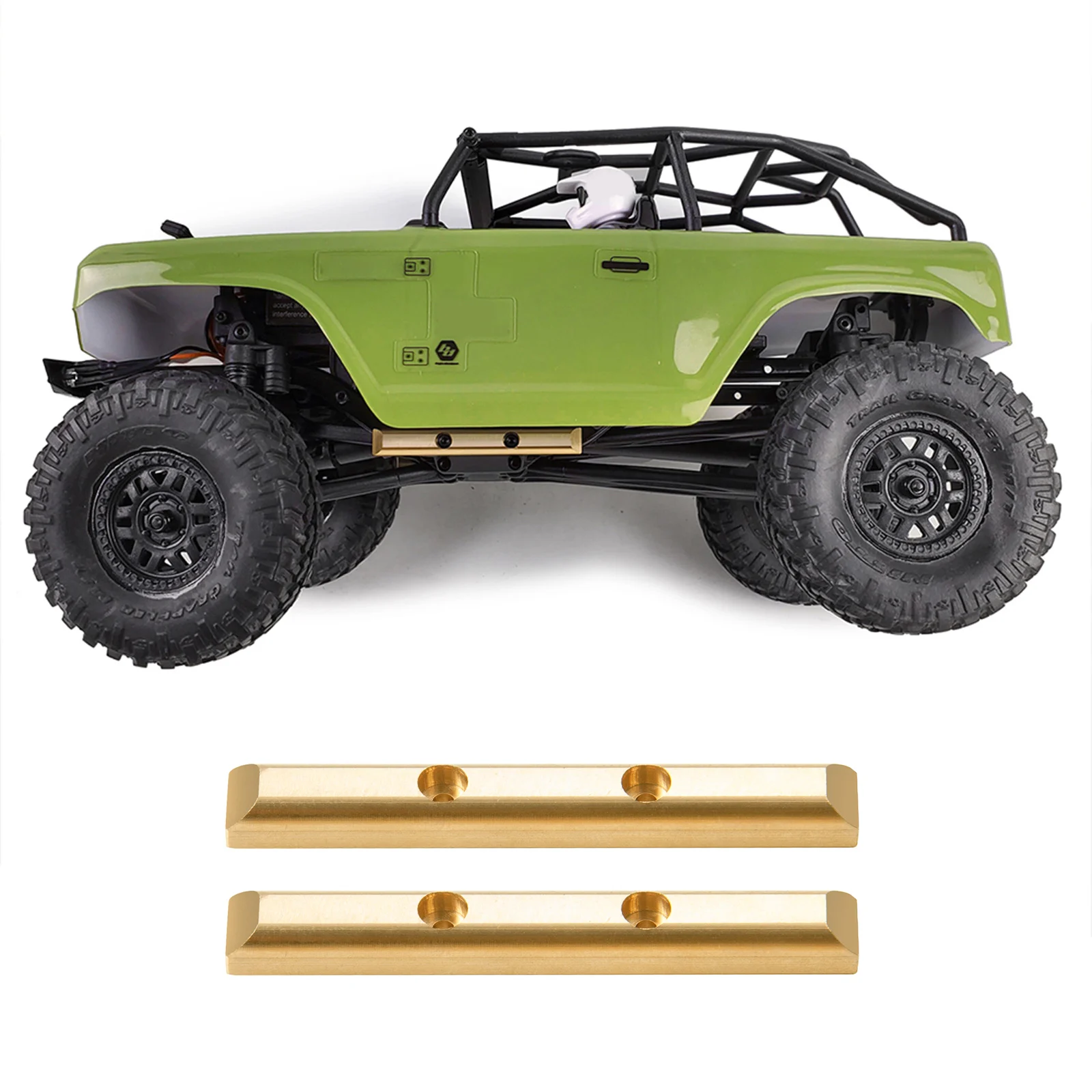 

Латунные Наплечные рейки, направляющие для радиоуправляемого автомобиля Axial SCX24 1/24