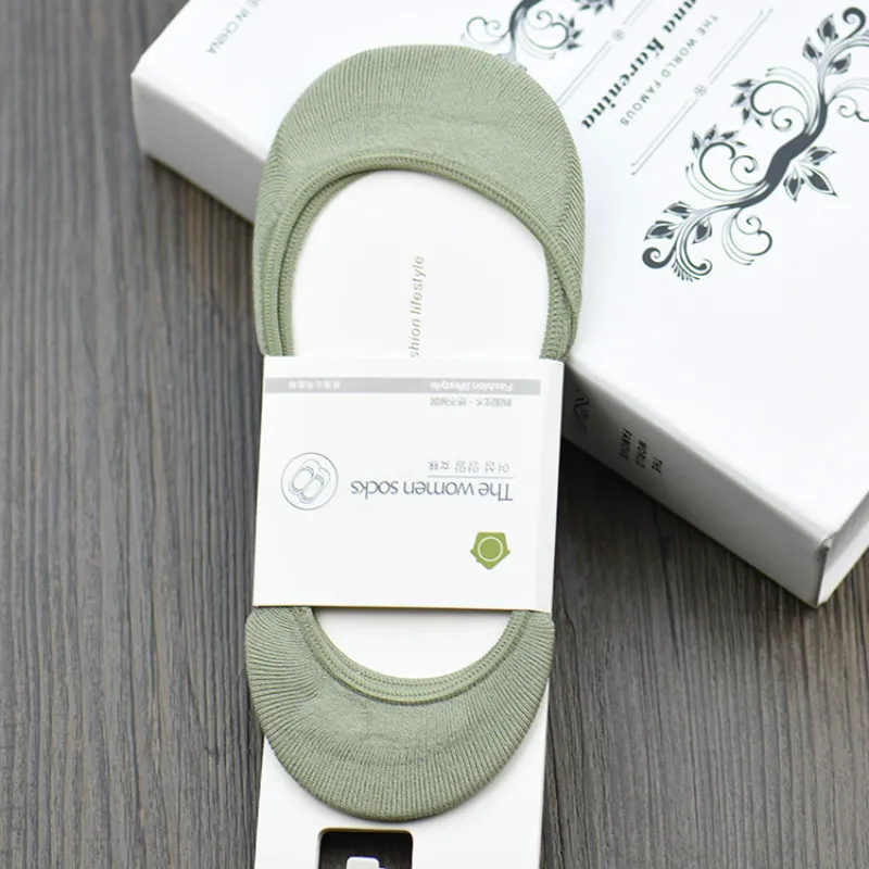Женские носки с закрытым носком JXWZ06 летние тонкие невидимые носки-лодочки