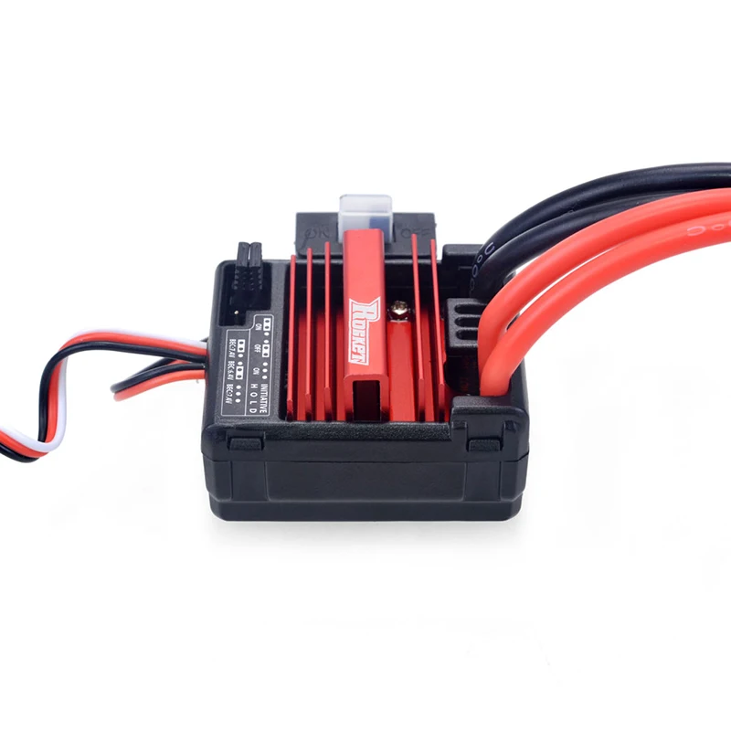 Новинка 2020 ракета водонепроницаемый щеточный 80A ESC для Tamiya Kyosho TRAXXAS WLtoys 1/10