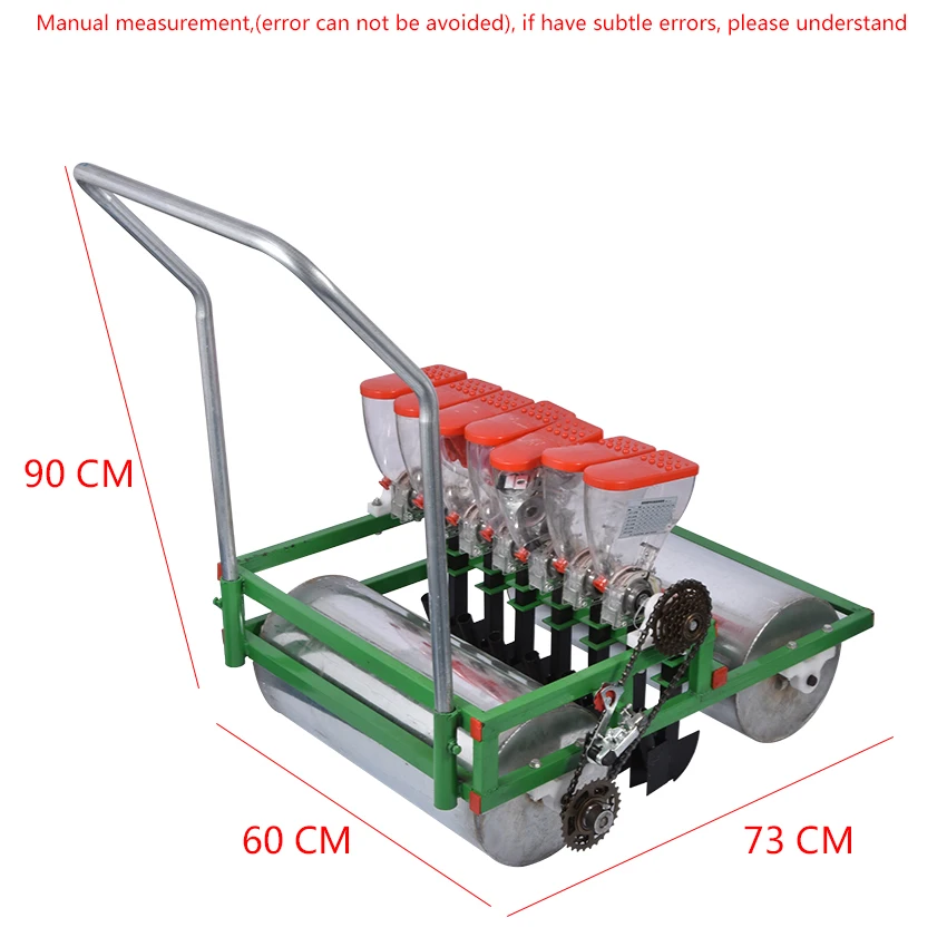 Пуш ап Тип овощная сеялка небольшой садоводства Приспособления семян точного