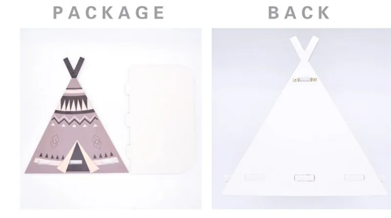 Настенный деревянный подвесной держатель для детской комнаты 27 см искусственный