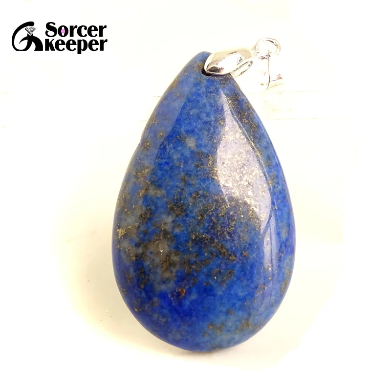 

Men's Bijoux Blue Lapis Lazuli Beads Necklaces & Pendants Natural Stones Beads for Jewelry Making Accessories Women's Gift BD733