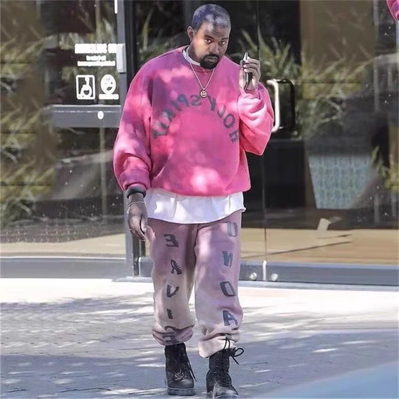 Брюки спортивные унисекс из плотного материала с принтом кактуса и растений |