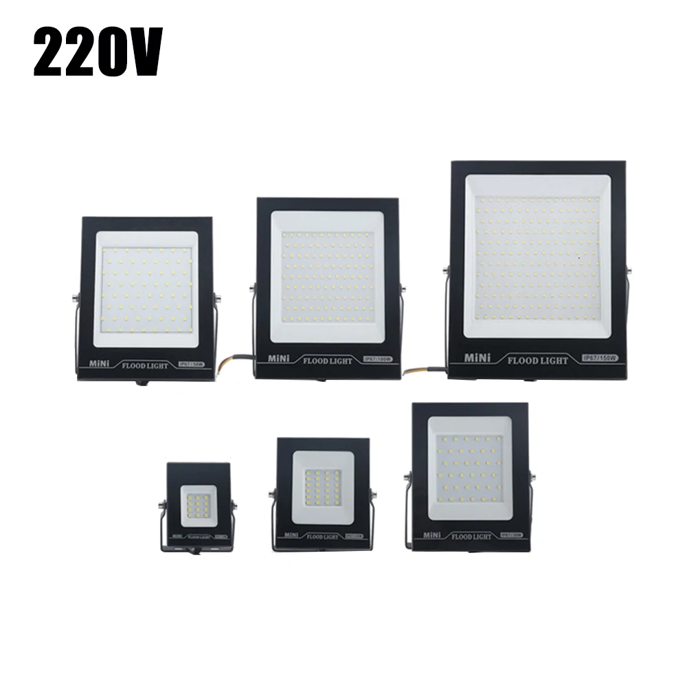 220 В светодиодный прожсветильник IP67 мини ультратонсветильник легкий вес 10 Вт 20 30